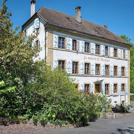 Hôtel La Maison du Prussien Neuchâtel Extérieur photo